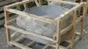 Product image 1 of the product “Basin from Riverstone, Natural surface, polished inside. Length 80 cm, Width 75 cm, Height 51 cm, Depth 39 cm. ”